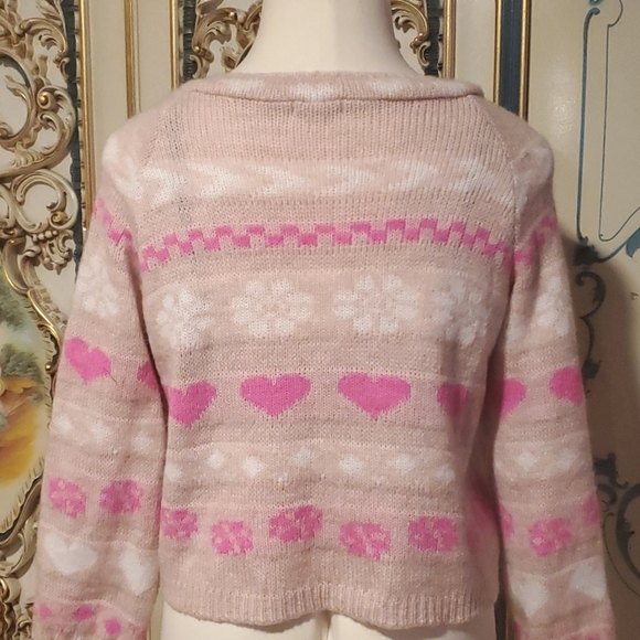 Fobya button down wool-blend cardigan large NWOT - Picture 9 of 10